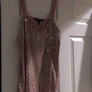 Sequin Camisole Top